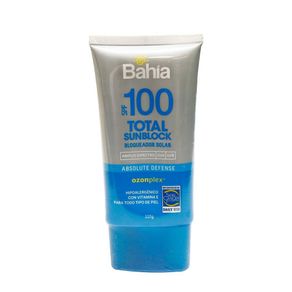 Protector Solar Bahía Total SunBlock FPS100 120g - spidregpe
